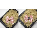 New fashion gift girl birthday gift set red ribbon bow ribbon flower hairpin cute sweet children hairpin set